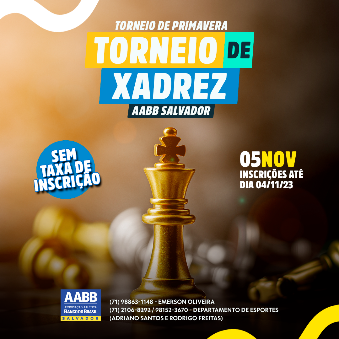 Jornal O Victoriano de Avaré - Campeonato Avareense de Xadrez Clássico 2023  está com inscrições abertas